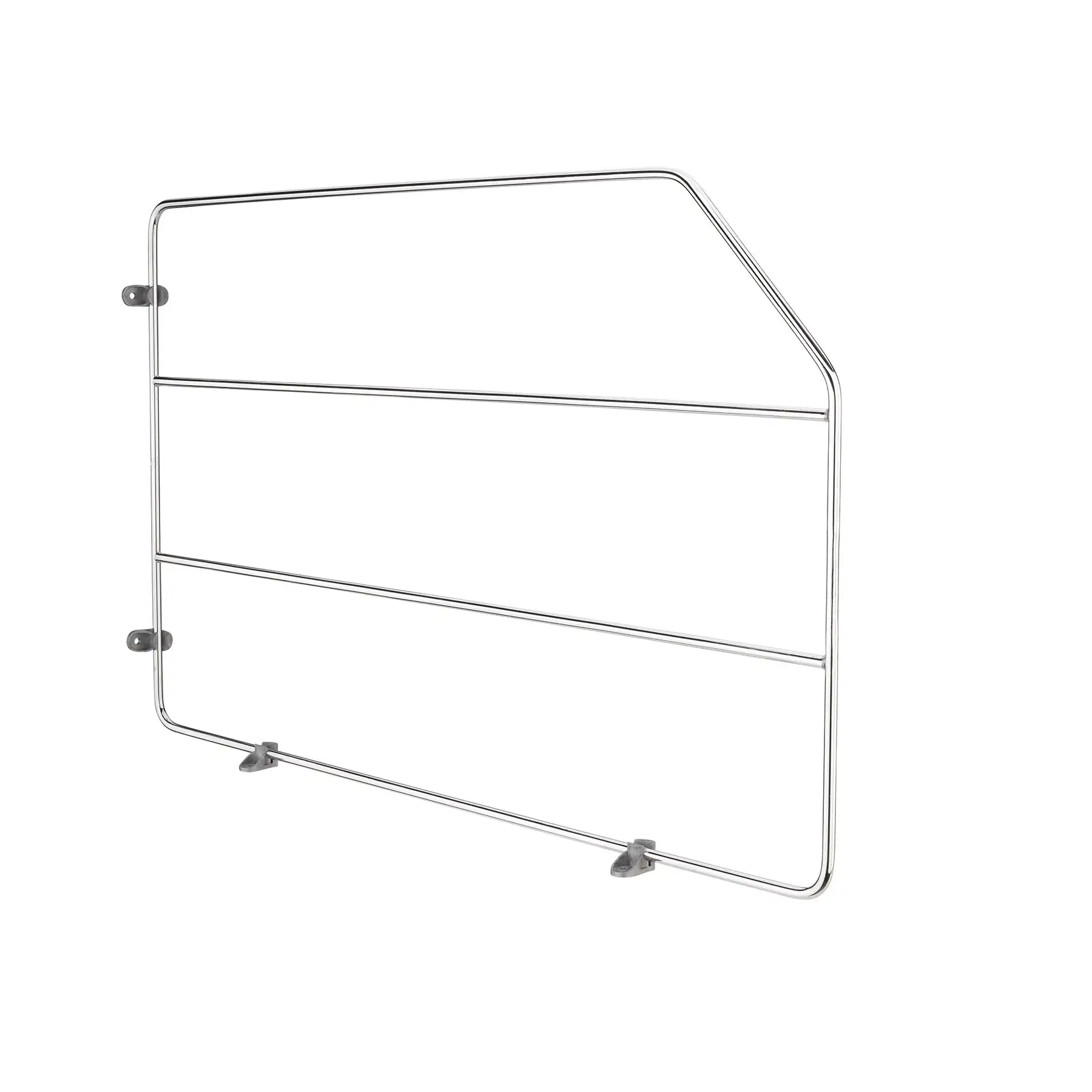 Rev-A-Shelf 12" Kitchen Cabinet Baking Sheet Tray Divider, Chrome, 597-12CR-52