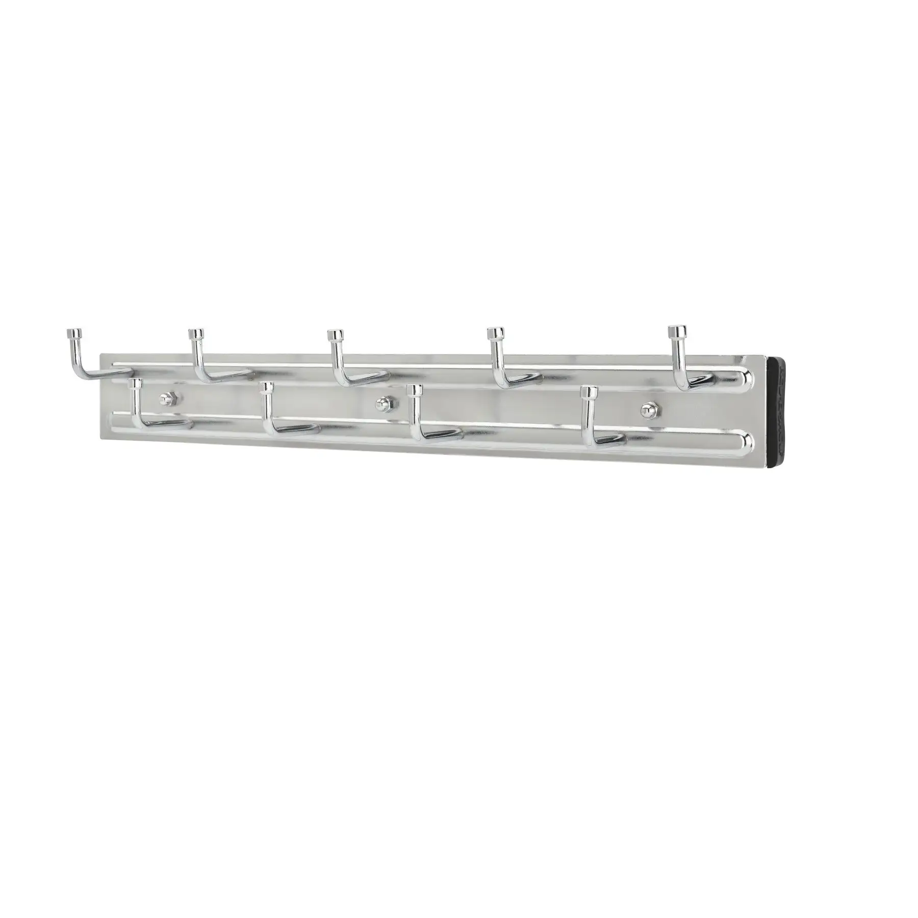 Rev-A-Shelf 14" Pullout Belt Rack Closet Storage Organizer, Chrome, BRC-14CR