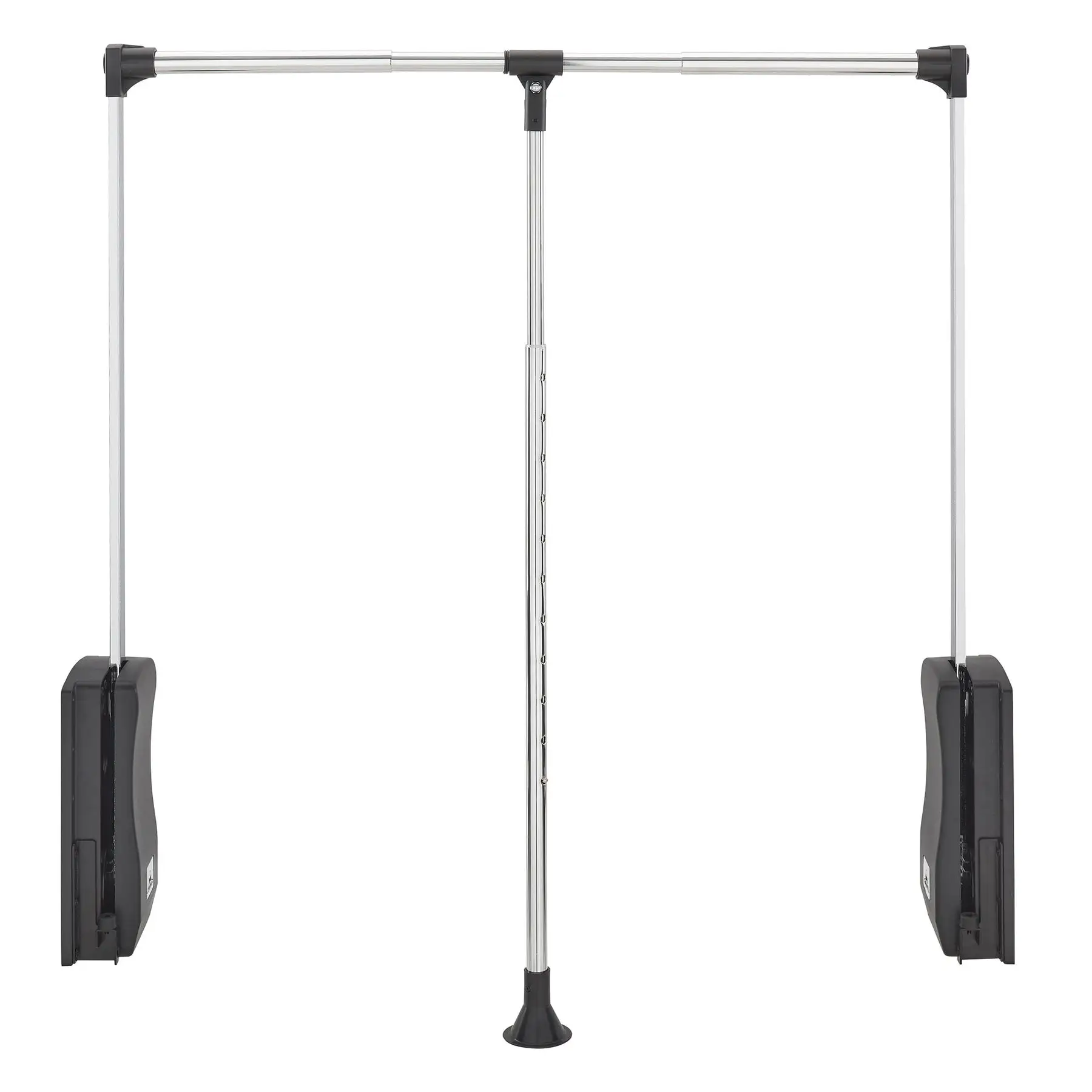 Rev-A-Shelf 26" - 35" Adjustable Pulldown Closet Rod, Chrome, CPDR-2635