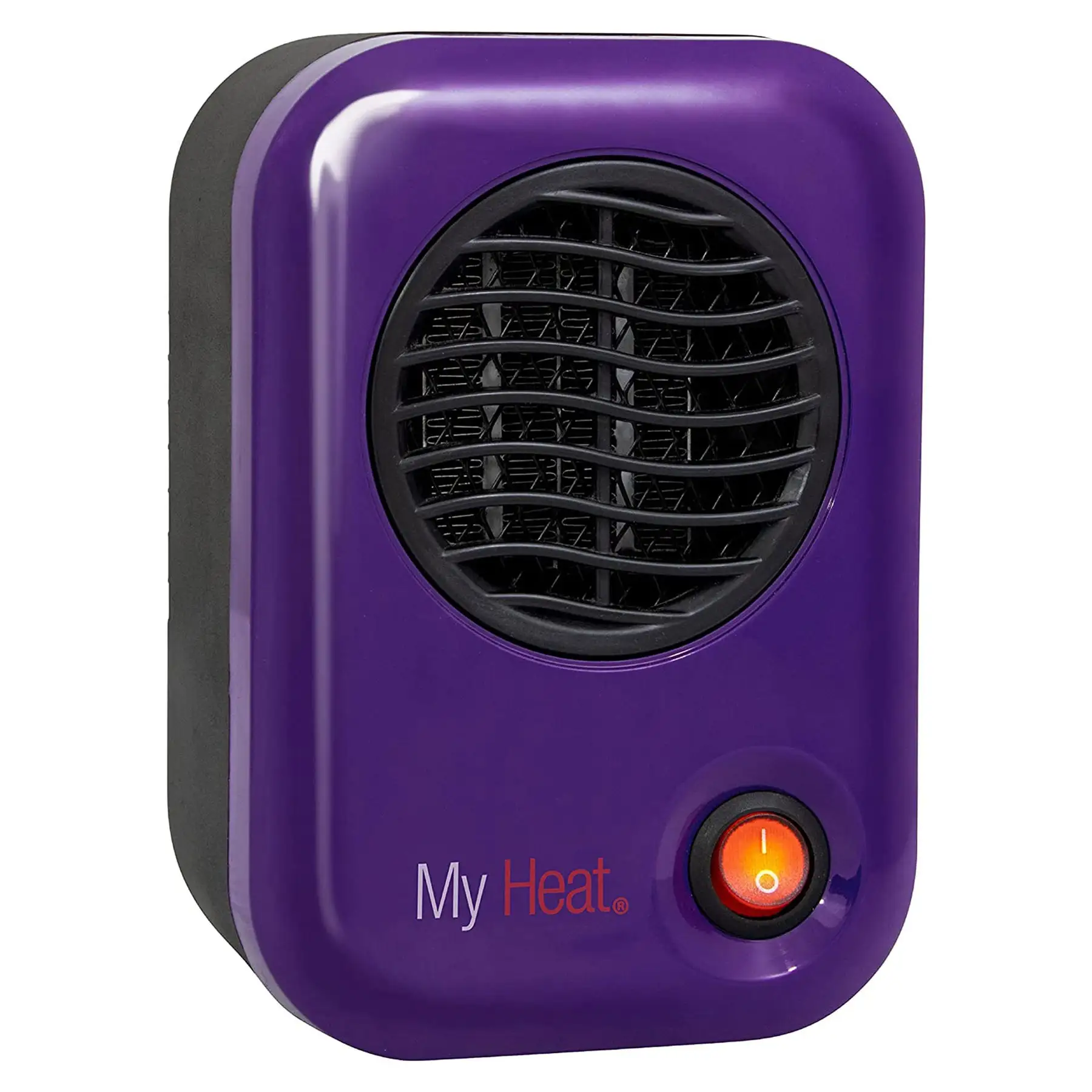 Lasko 106 MyHeat Portable Personal Electric 200 W Ceramic Space Heater, Purple