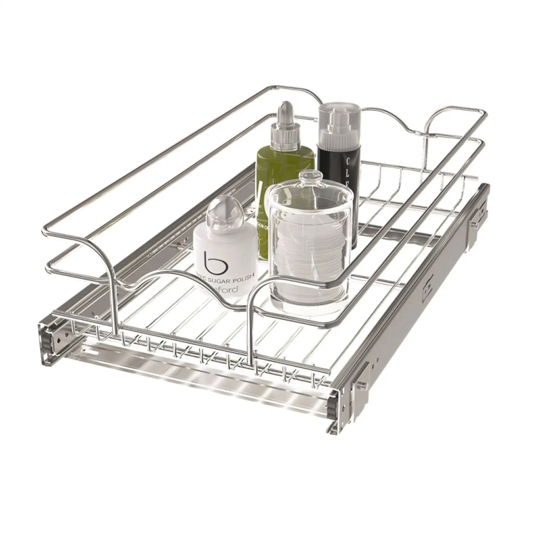 Rev-A-Shelf Kitchen Cabinet Pullout Shelf Organizer, 12 x 20 In, 5WB1-1220CR-1