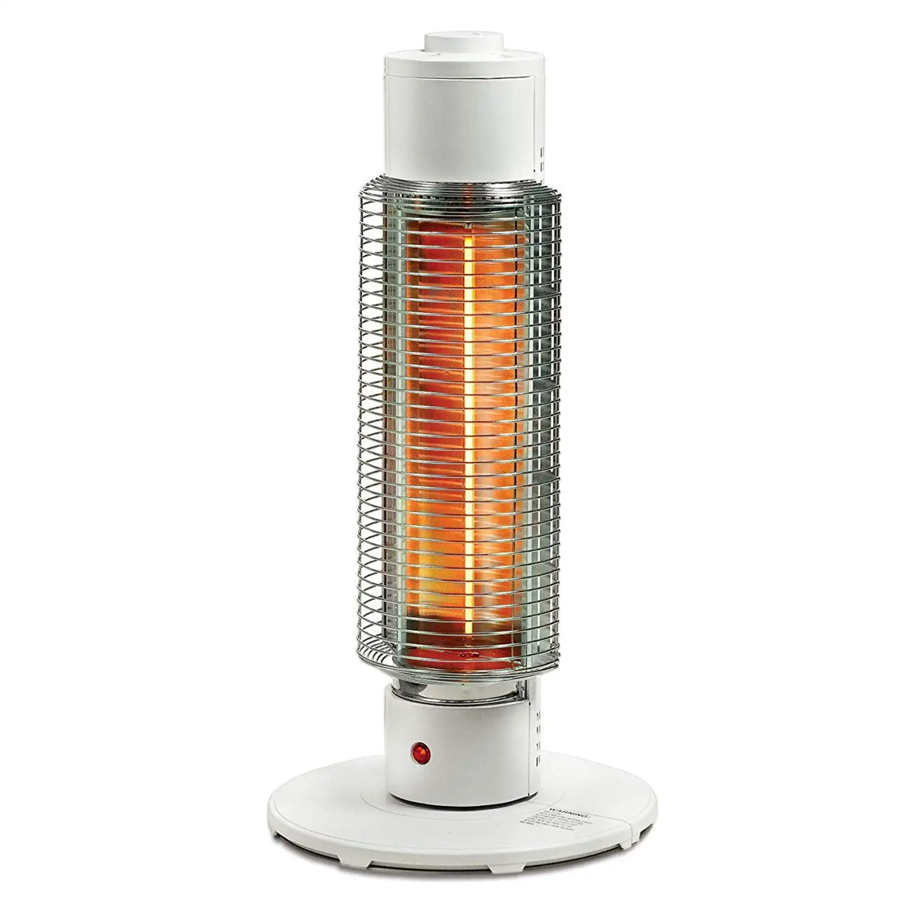 HeatMate Medium Sized Efficient Electric Graphite Tower Indoor Space Heater