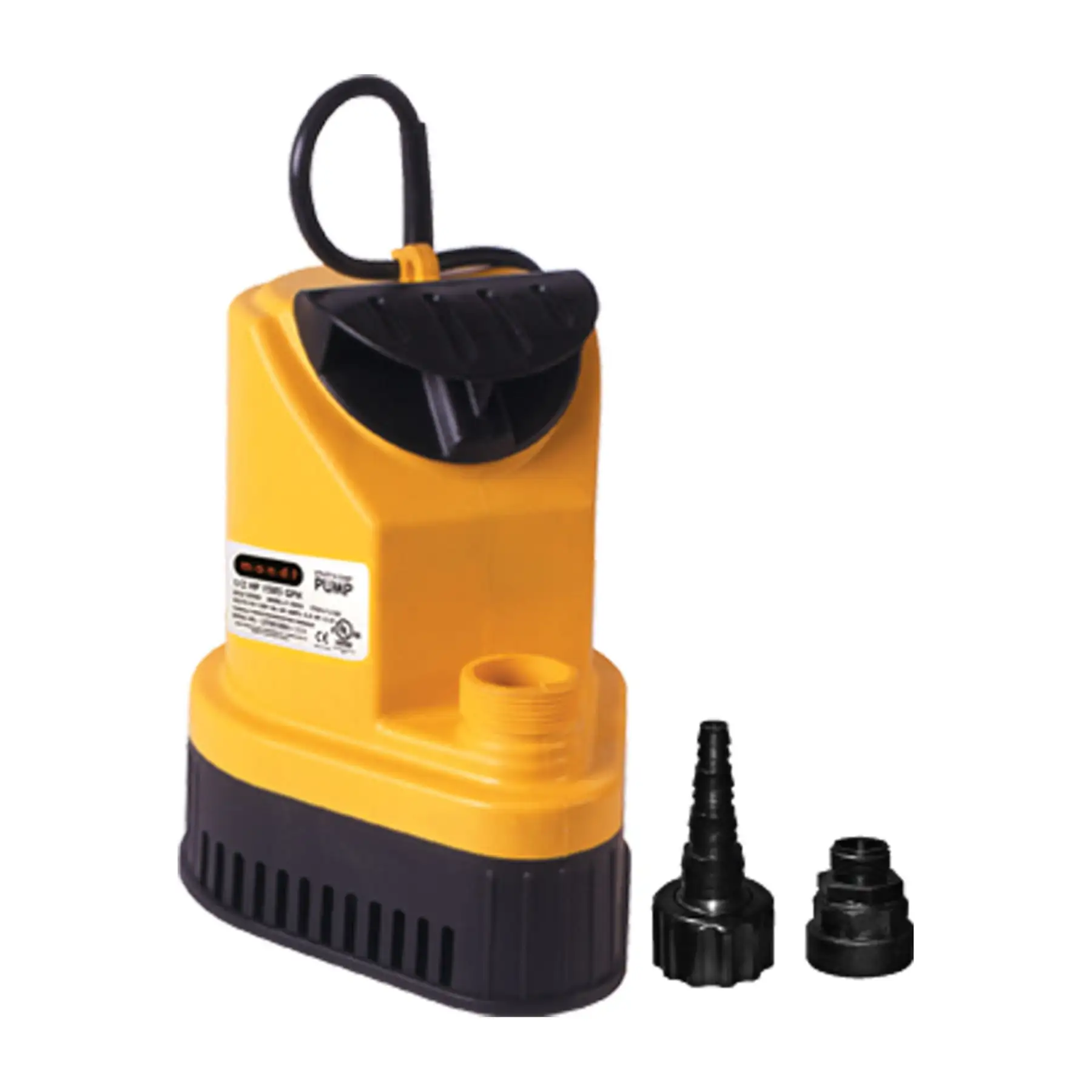 Mondi MONDIPUMP 1585X Gold Series Utility and Sump Pump with 2 Hose Fittings