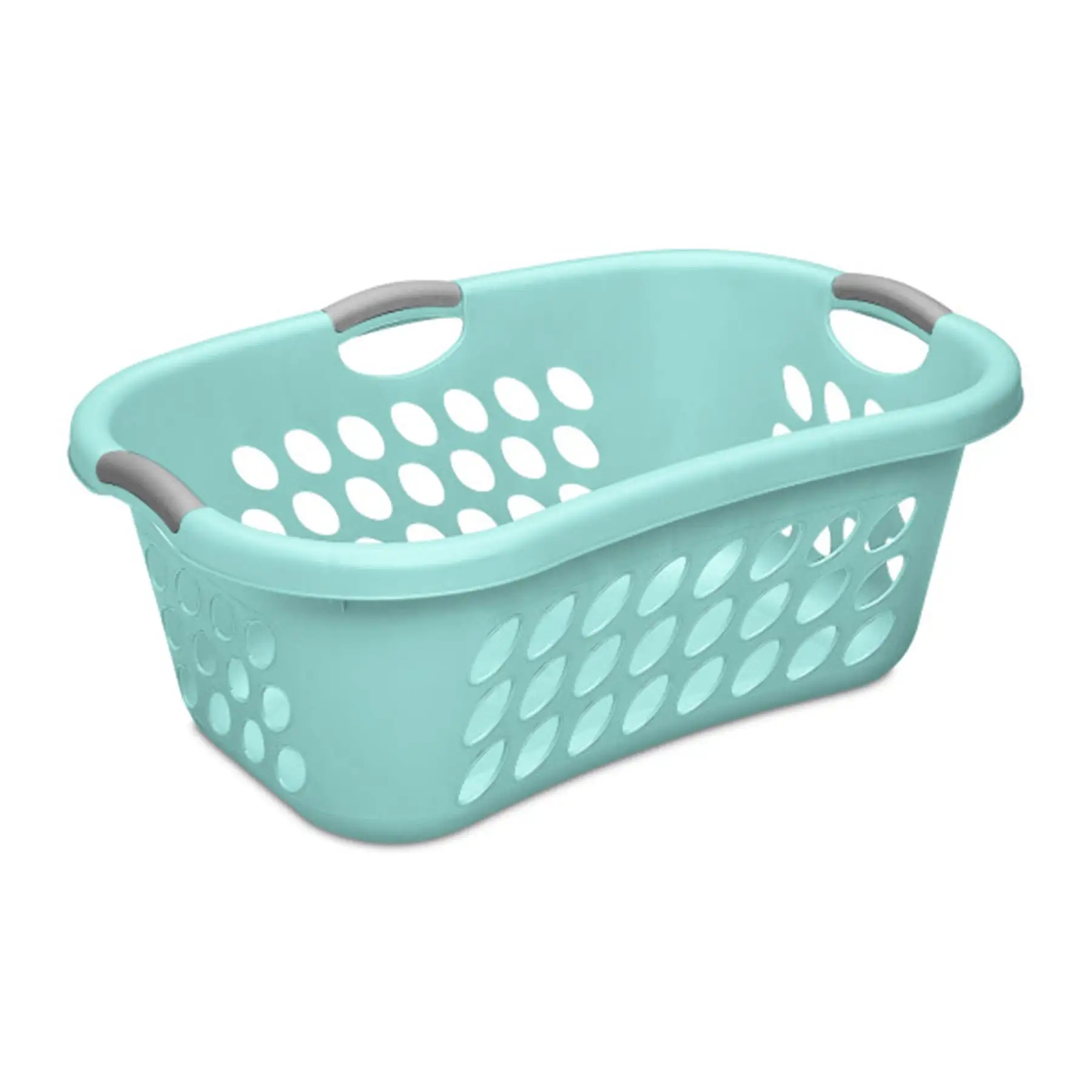 Sterilite Ultra HipHold 1.25 Bushel Plastic Clothes Laundry Basket (6 Pack)