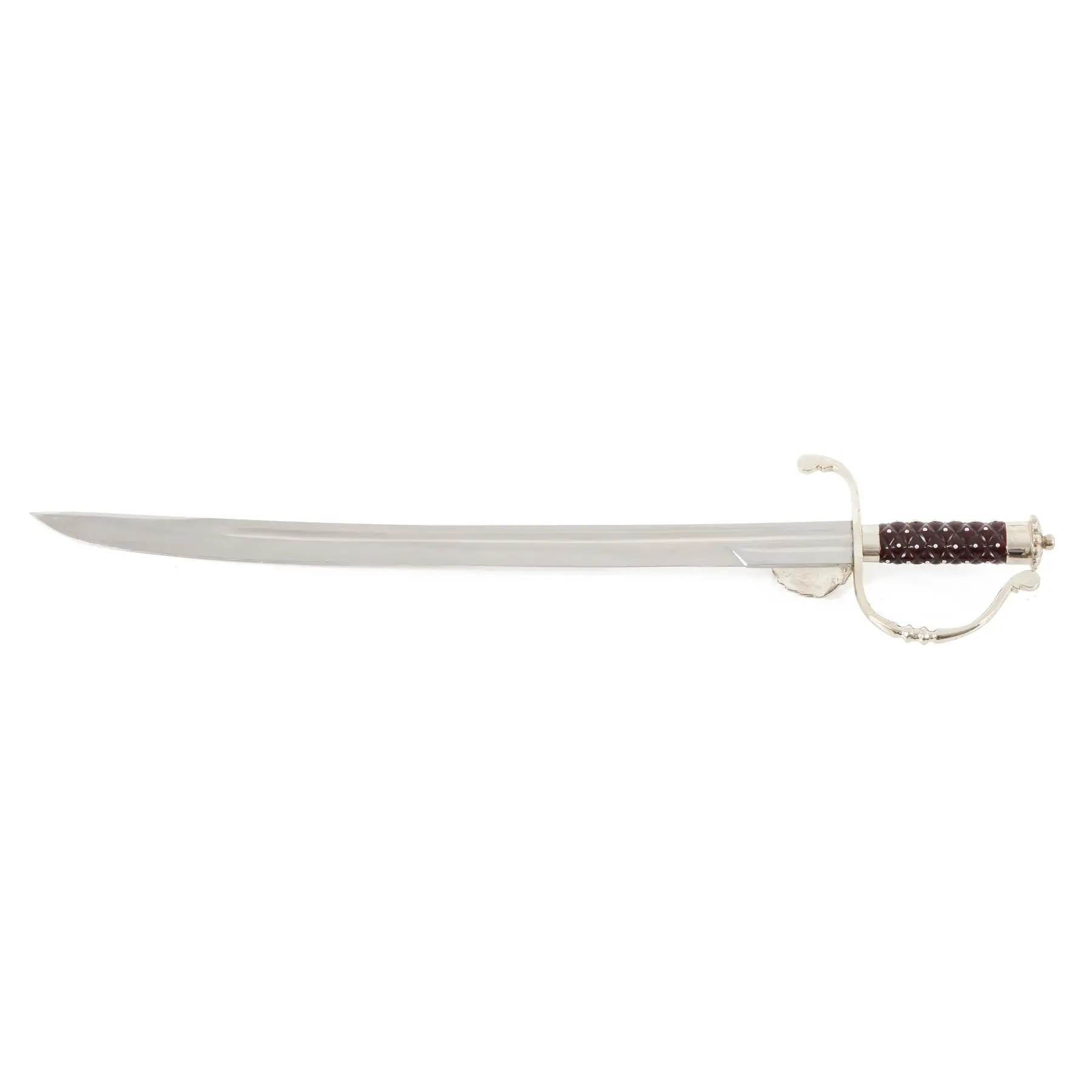 Cold Steel 24-Inch Modern Tactical Hunting Sword with Leather Scabbard ...