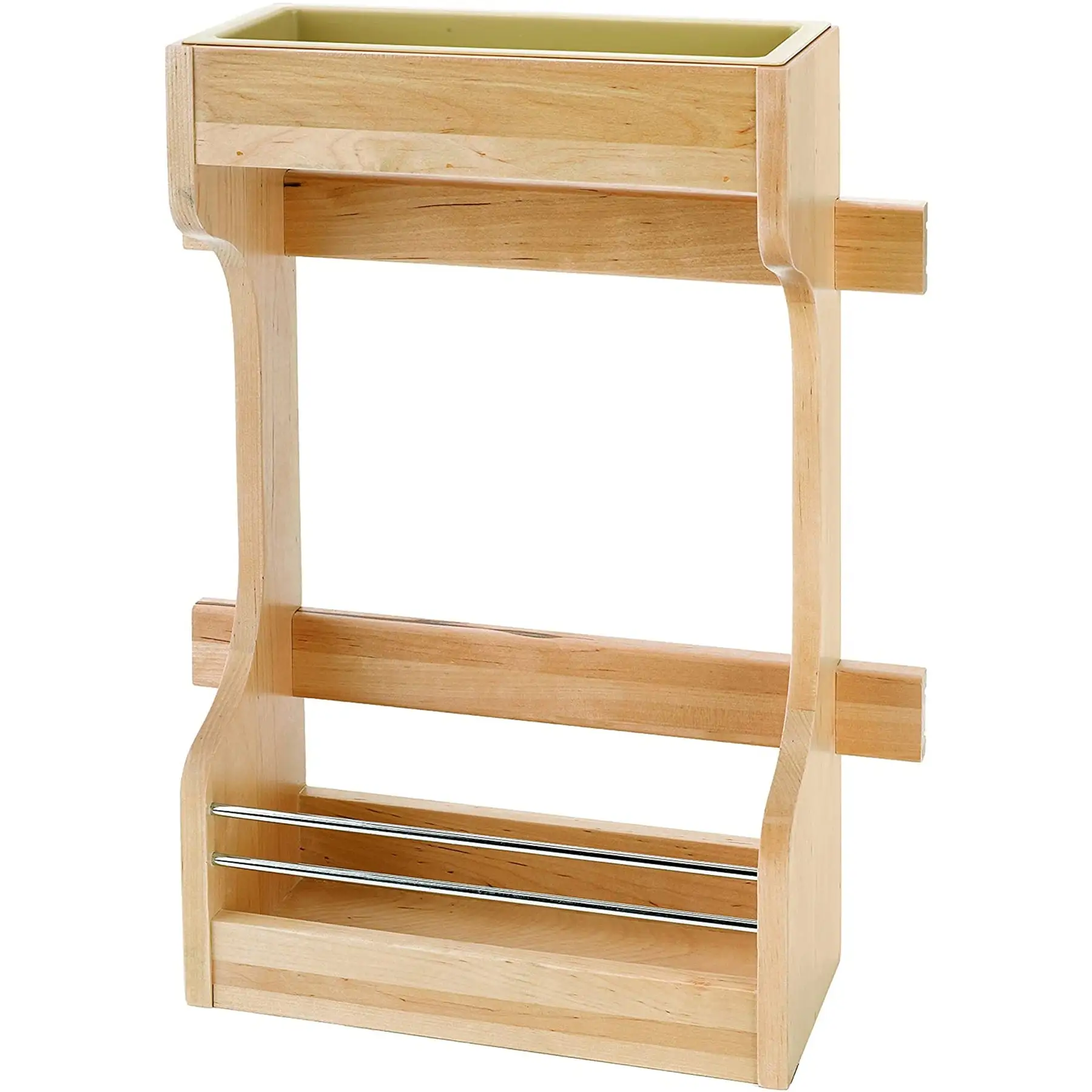 Rev-A-Shelf Door Mount Sink Base Cabinet Storage Organizer, Wood, 4SBSU-18