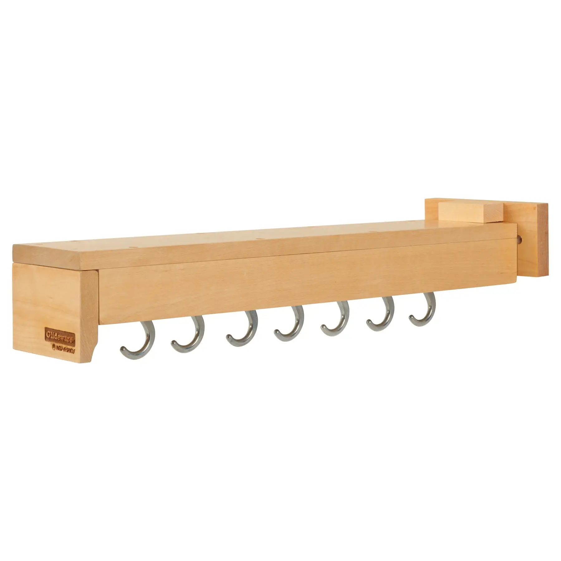 Rev-A-Shelf Pullout Organizer Hooks w/ Ball-bearing Slide System, GLD-W22-SC-7