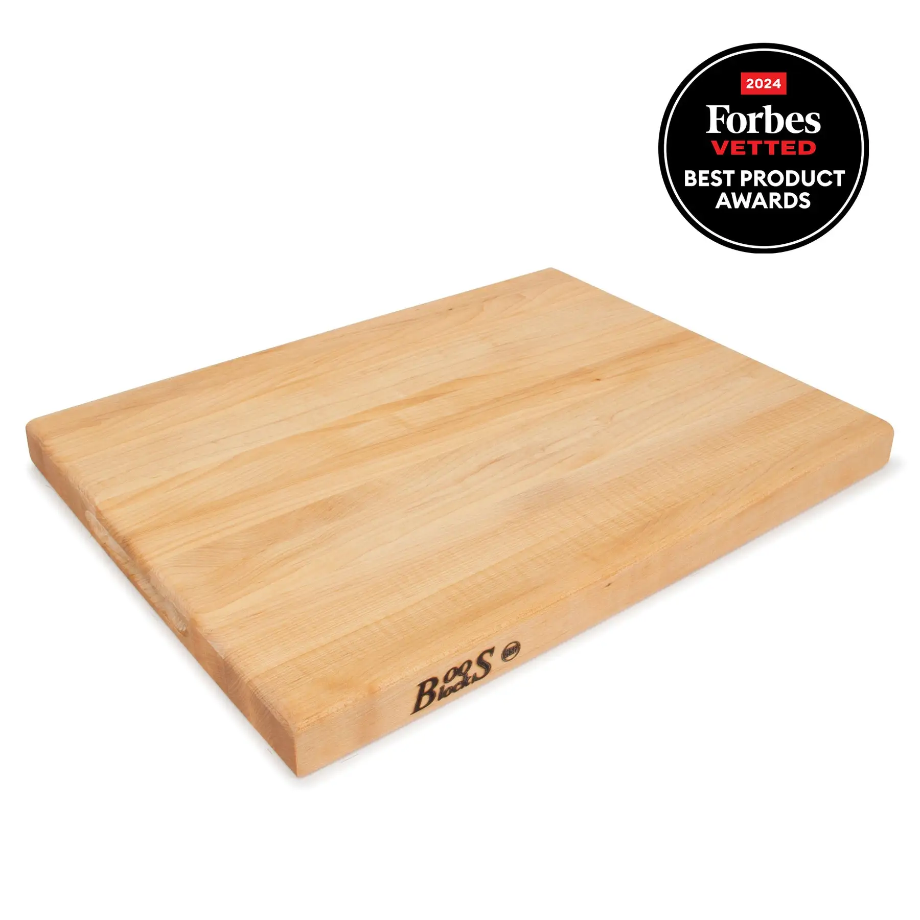 John Boos Maple Wood Edge Grain Reversible Cutting Board, 20 x 15 x 1.5 Inches