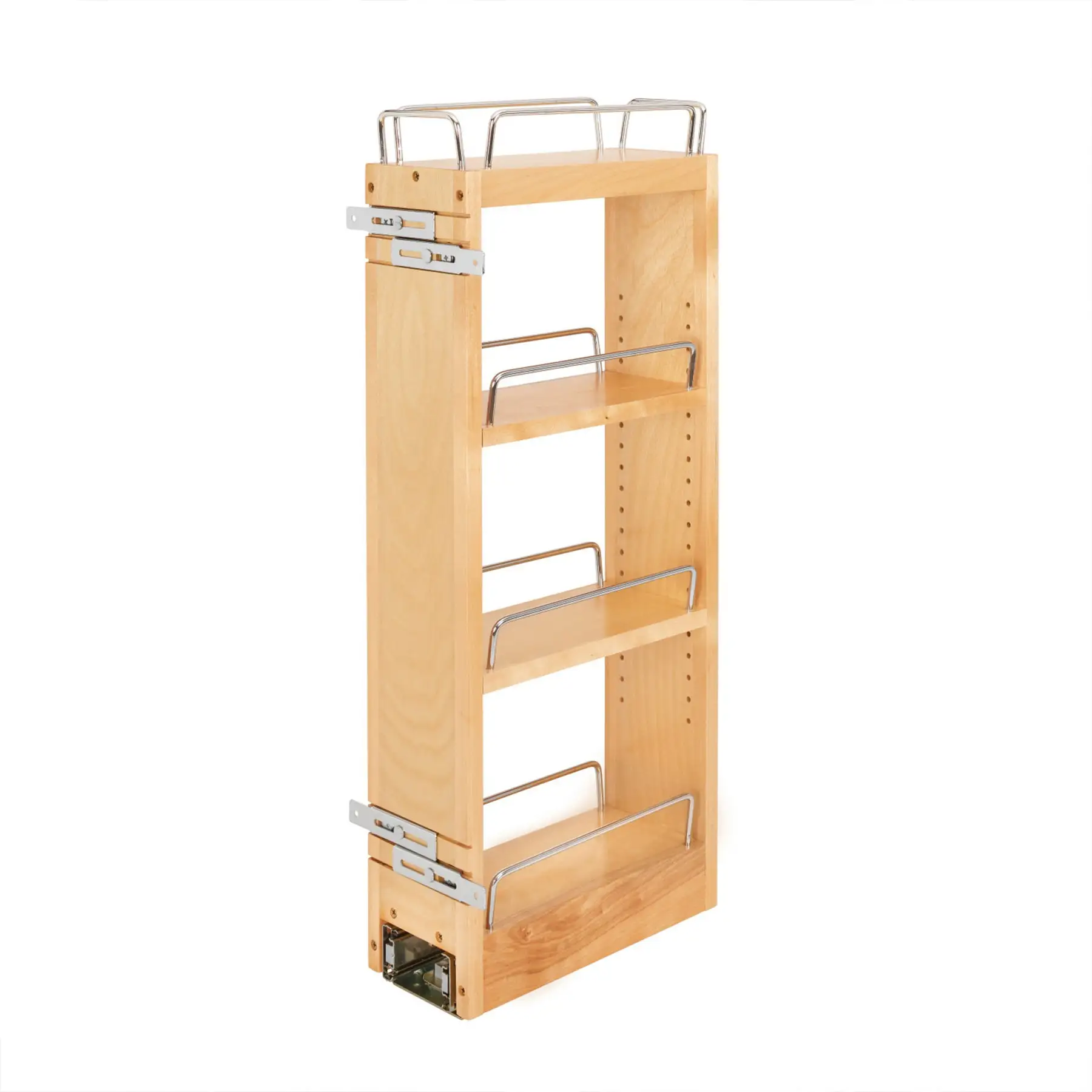 Rev-A-Shelf 5" Pullout Kitchen Cabinet Organizer w/ Soft-close, 448-BBSCWC-5C