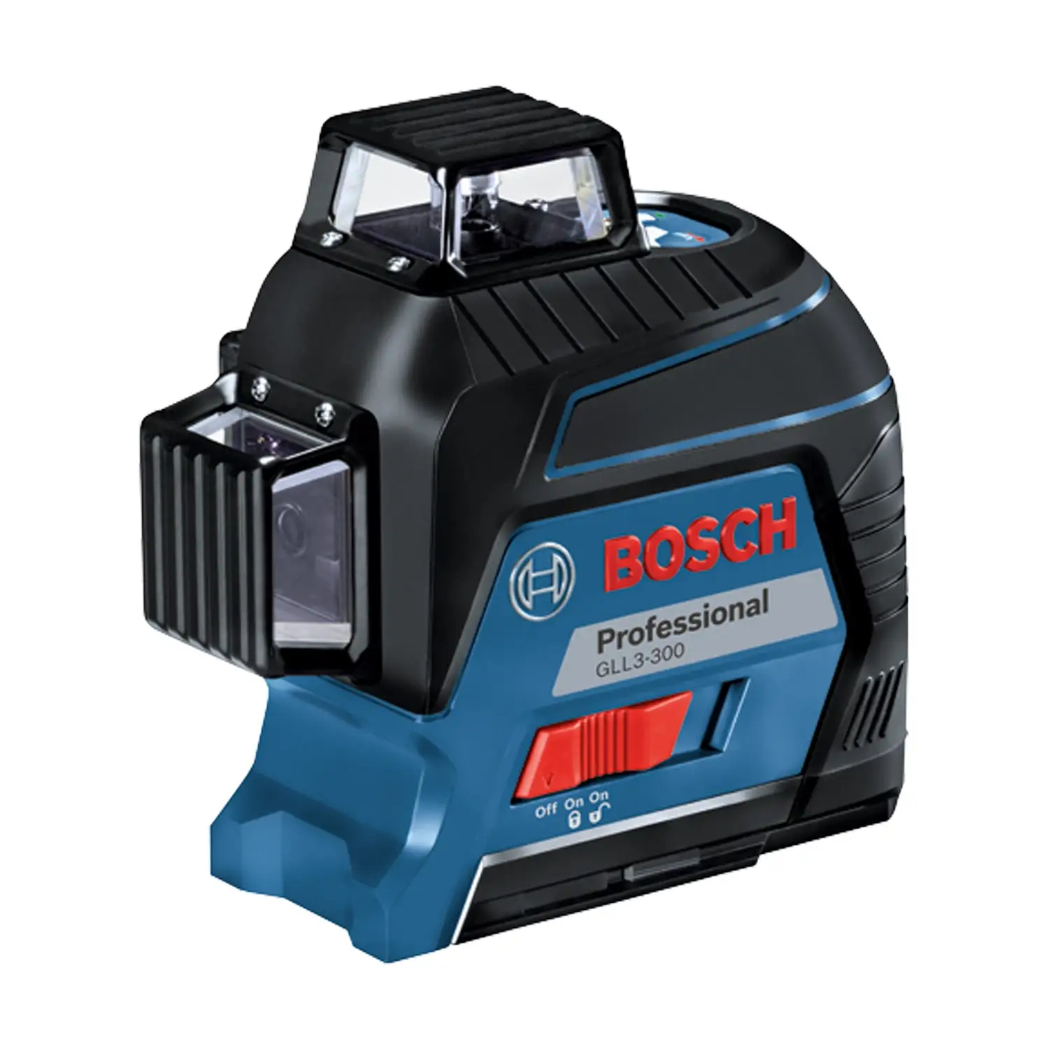 Bosch GLL3-300 360 Degree 3 Plane Leveling and Alignment Line Laser, Red Beam