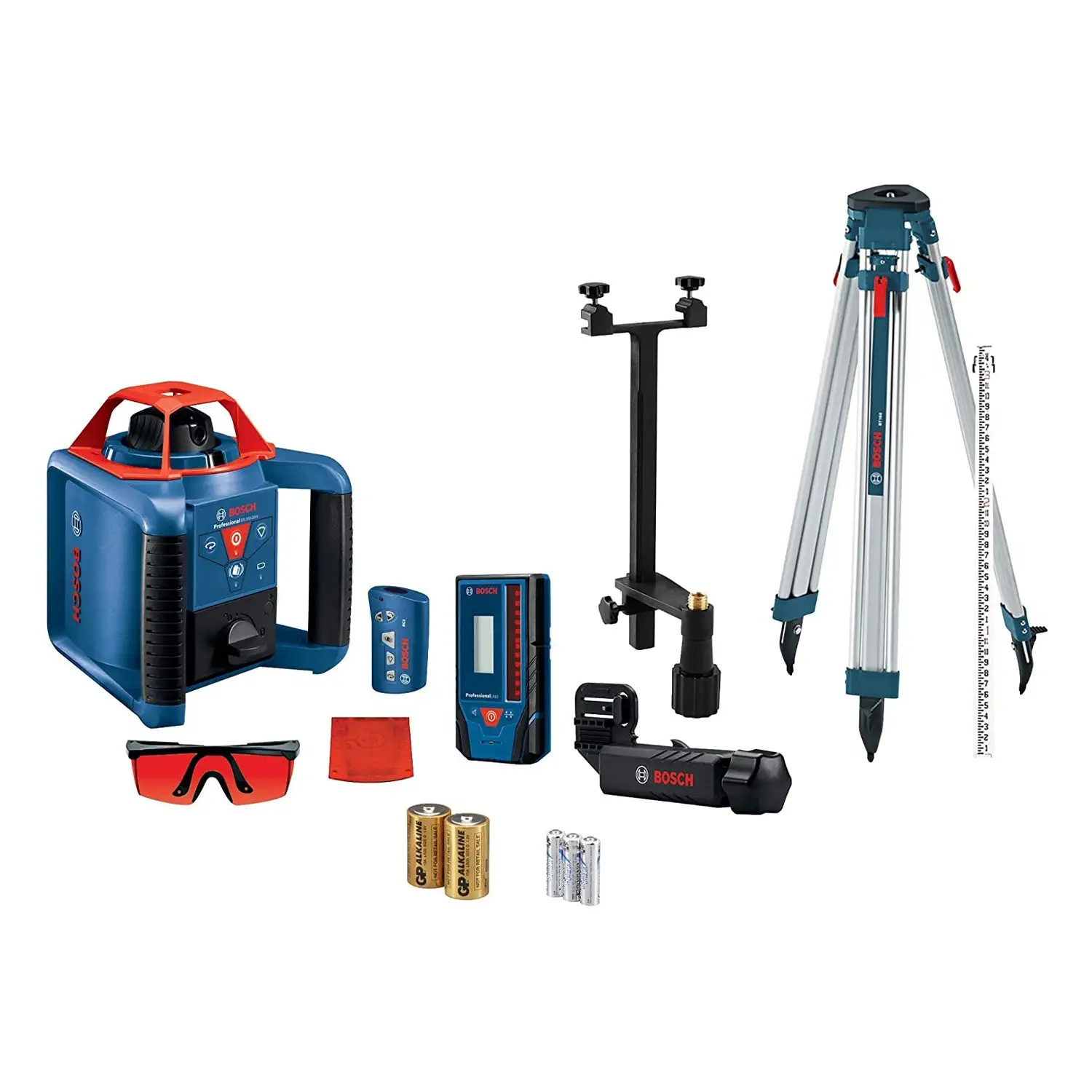 Bosch GRL900-20HVK REVOLVE900 Self-Leveling Horizontal/Vertical Rotary Laser Kit