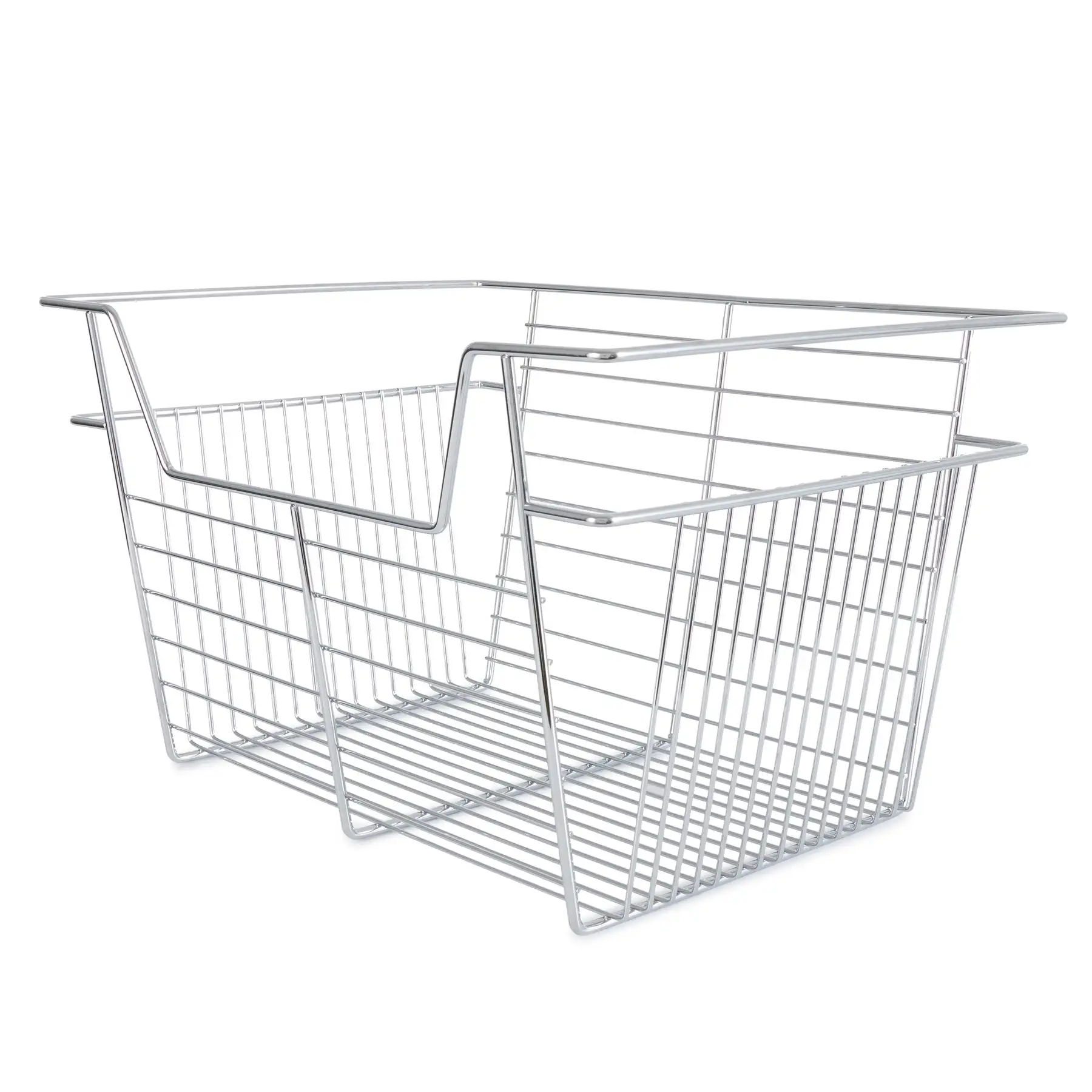 Rev-A-Shelf Sidelines CBSL-181410CR-3 18" Chrome Pullout Closet Storage Basket