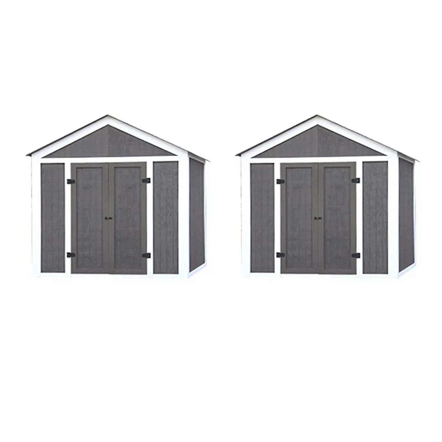 EZ Shed 3 Size Bracket Framer 7 ft x 8 ft DIY Framing Kit, Peak Style (2 Pack)