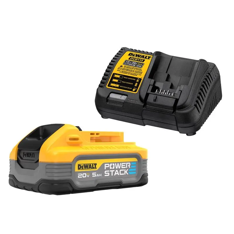 DeWalt DCBP520C 20V MAX POWERSTACK Battery And Charger Starter Kit