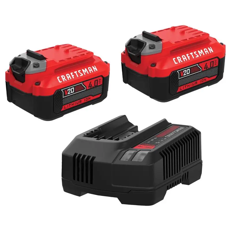 Craftsman CMCB204-2CK V20 Battery and Charger Starter Kit