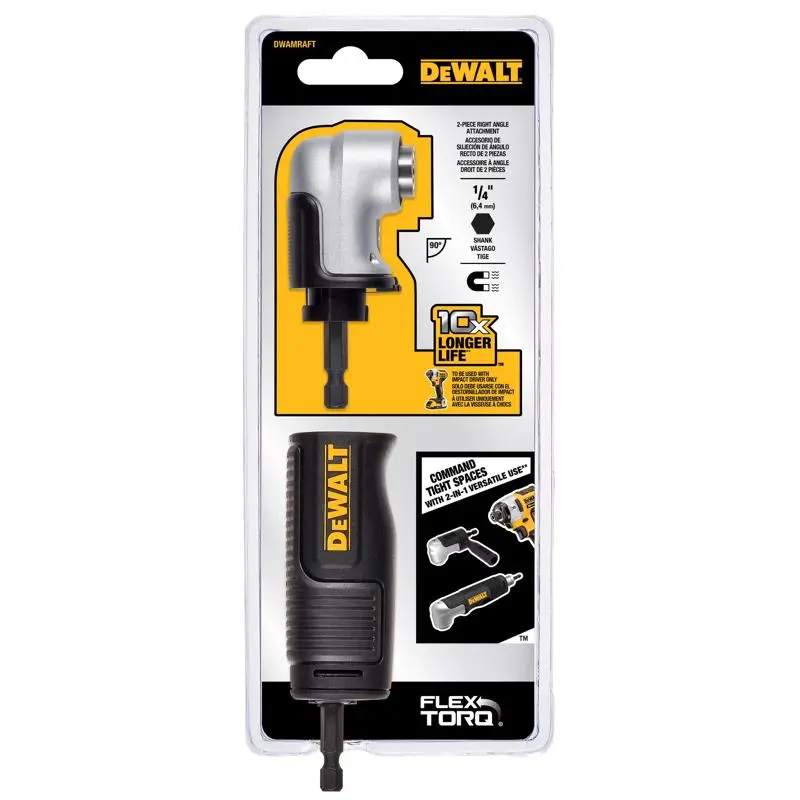 DeWalt DWAMRAFT Flextorq 2-In-1 Right Angle Attachment