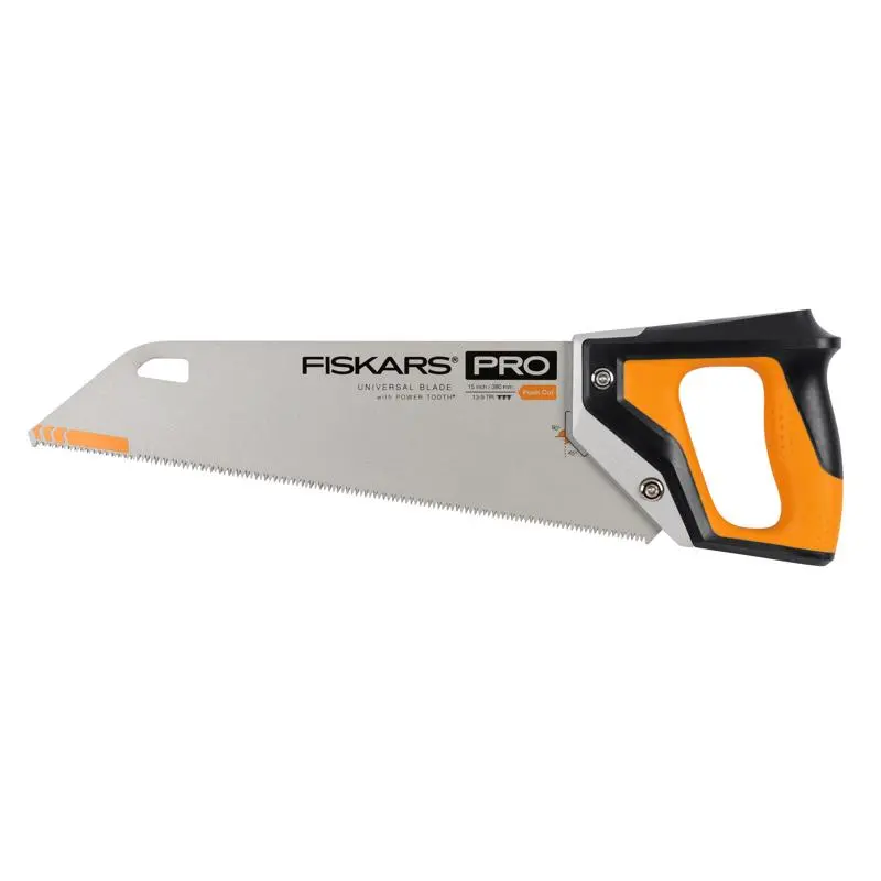 Fiskars 730700-1001 PowerTooth Universal Hand Saw