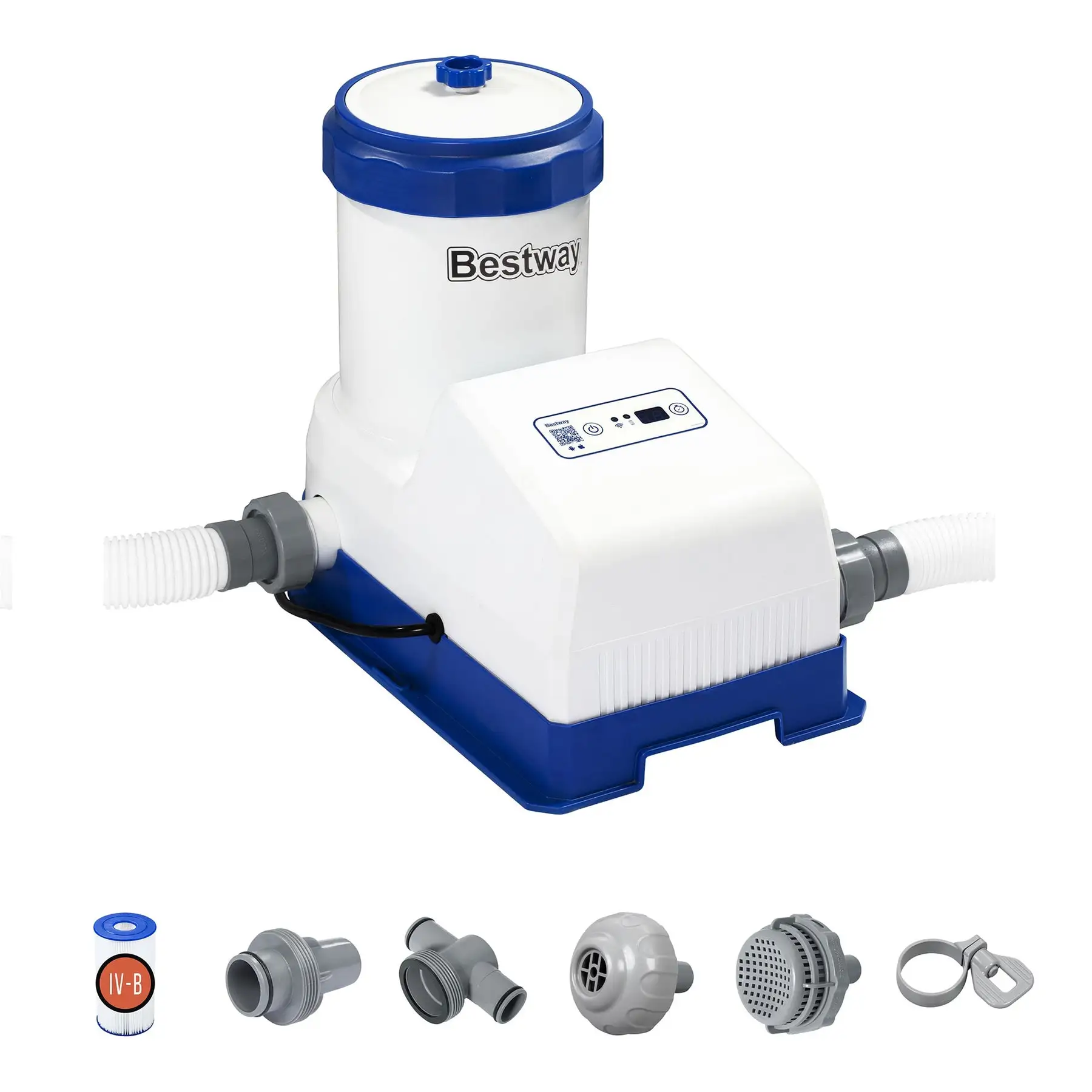 Bestway Flowclear Smart Touch 2000 GPH App Controlled Pool Filter Pump System