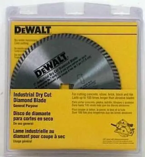 DeWalt DW4702 Dry Cut Diamond Wheel 7"