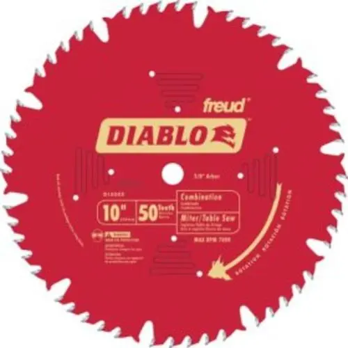 Freud D1050X "Red" Perma Shield Coated Saw Blade 10"