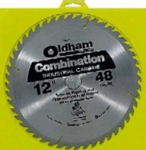 Oldham 12048TP 48T Carbide Tip Circular Saw Blade 12"