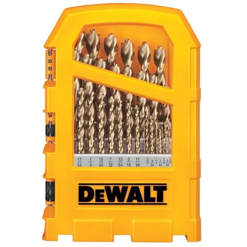 DeWalt DW1969 29 Pc Drill Bit Set With Pilot Point Tip