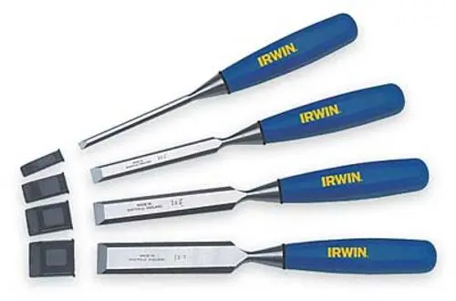 Irwin M444/S4 Blue Chip Wood Chisel Set