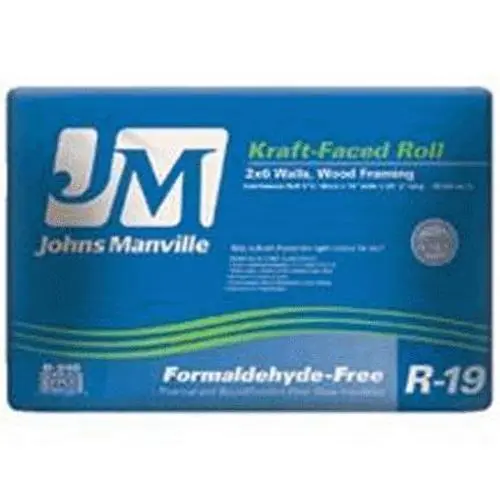 Johns Manville 90003719 R19 R-19 Kraft-Faced Roll