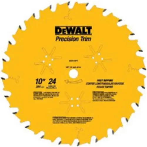 Dewalt DW7124PT Fast Ripping Saw Blade 10"