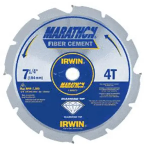 Irwin 4935625 Polycrystalline Diamon Fiber Cement 12" X 8T