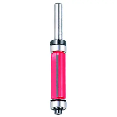 Freud 50-501 Top And Bottom Bearing Flush Trim Router Bit With 1/4" Bearing 1/2" x 1-1/4"