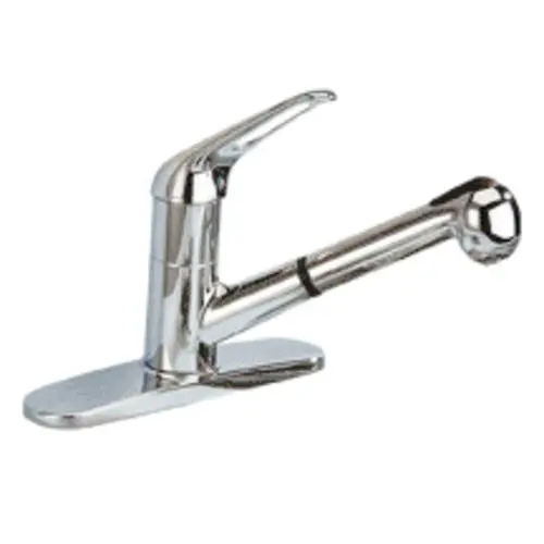 LDR 950 10504CP Single Handle Pullout Spout Kitchen Faucet