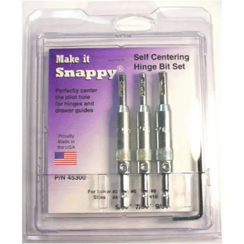 Snappy 45300 Hinge Bit Set