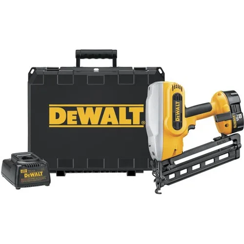 Dewalt DC618K Cordless 20 Degree Angled Finish Nailer