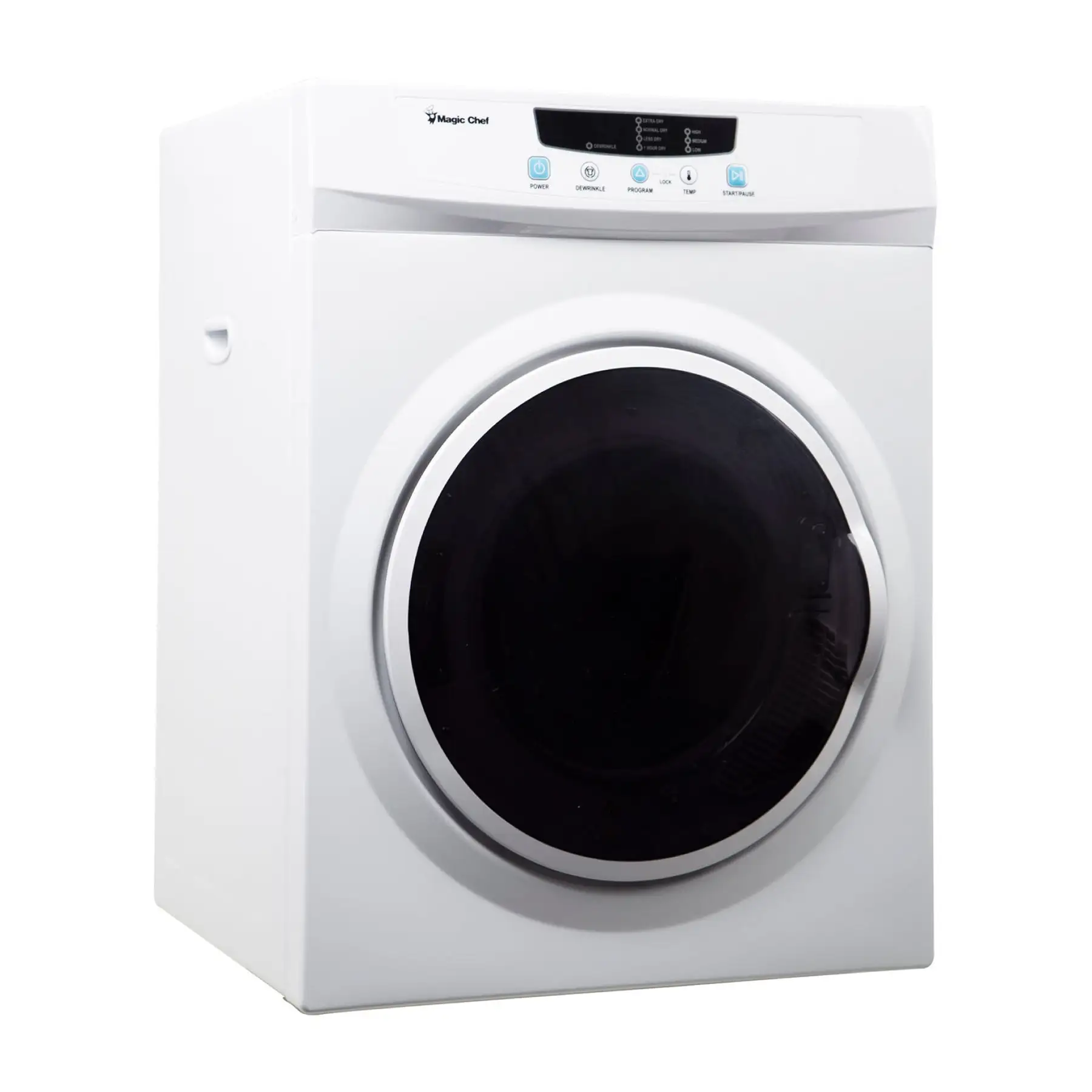 Magic Chef MCSDRY35W 3.5 Cubic Feet Compact Home Laundry Dryer Machine, White