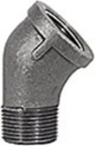 Imperial 98038 Malleable Iron 45-Degree Street Elbow