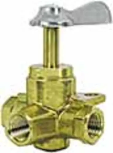 Imperial 90590 3-Way Female Valve 1/4"