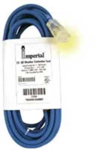 Imperial 73904 Heavy-Duty All-Weather Extension Cord