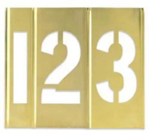 Imperial 7212 Number Stencil Set 2"