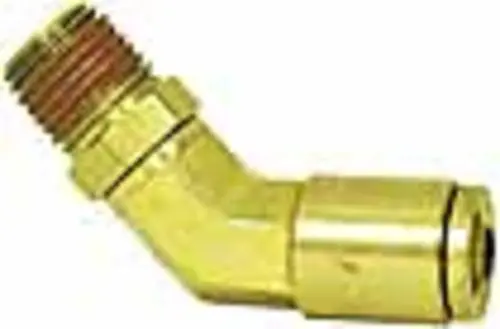 Imperial 91242 Brass Air Brake Swivel Male Elbow