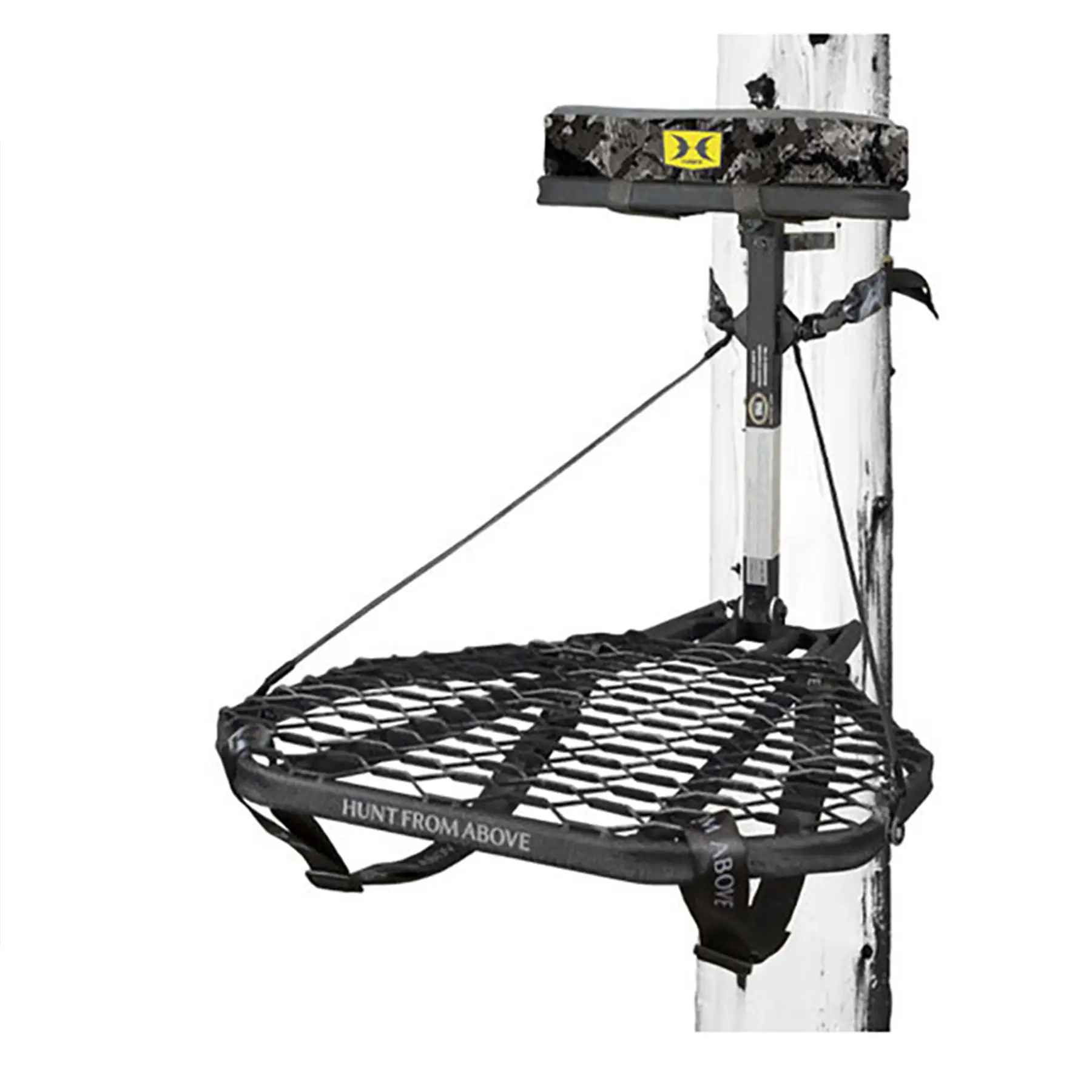 Hawk Ranger Traction Climbing Sticks with Treestand and Full Body ...