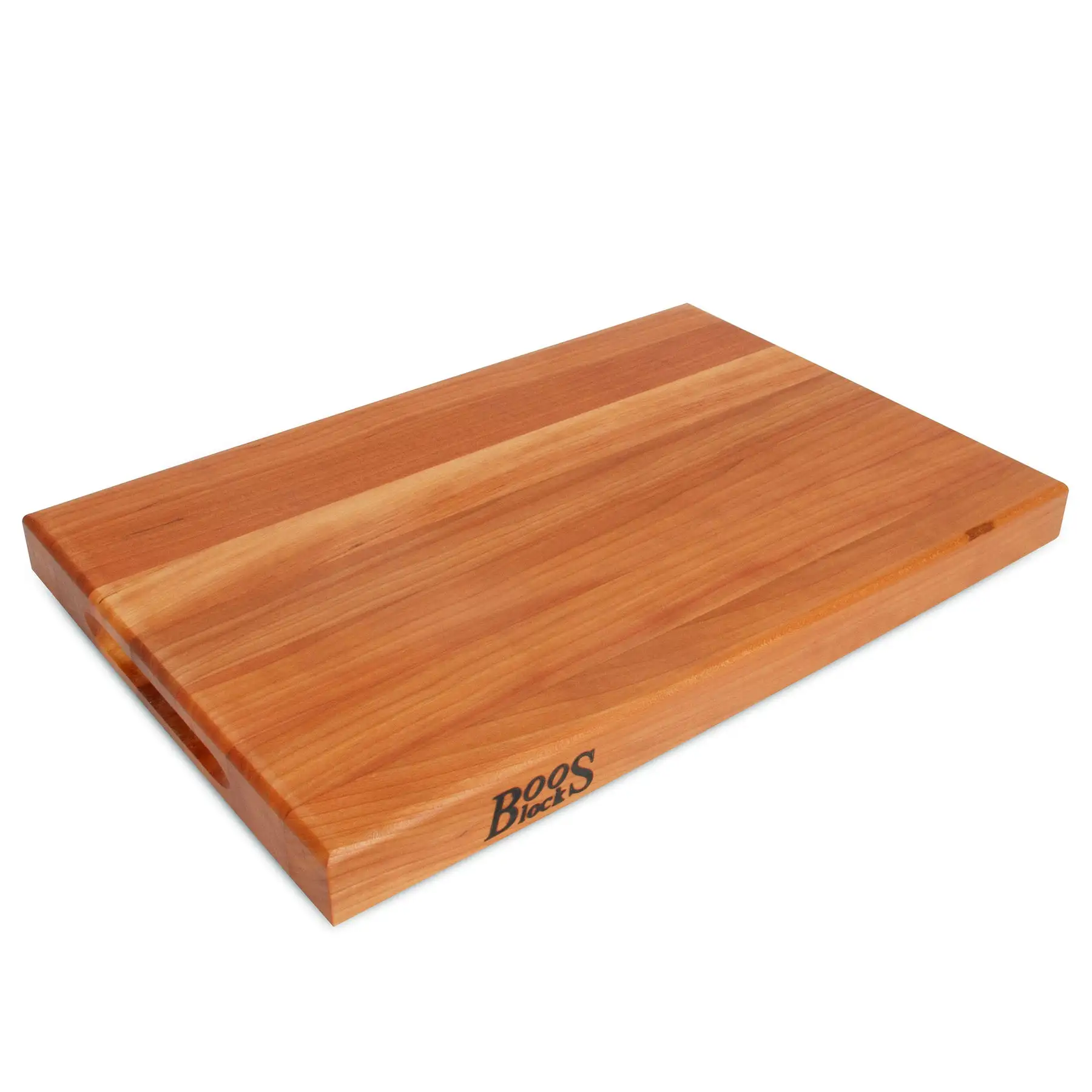 John Boos Cherry Wood Edge Grain Reversible Cutting Board, 24 x 18 x 1.5 Inches