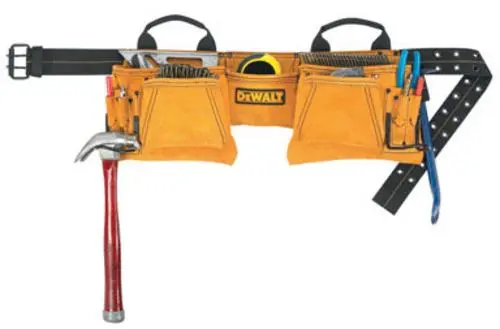 DeWalt DG5372 12 Pocket Carpenter's Suede Apron