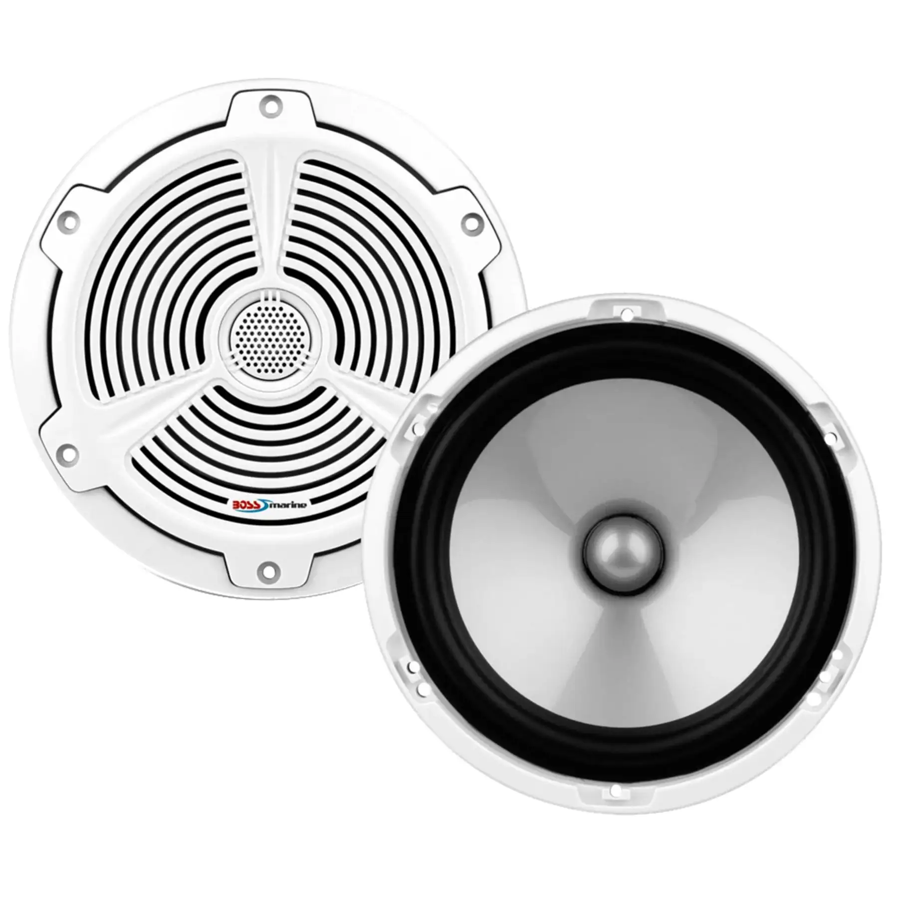 BOSS Audio MR652C 6.5 Inch 350 Watt 2-Way Full Range Marine Boat Speaker Systems