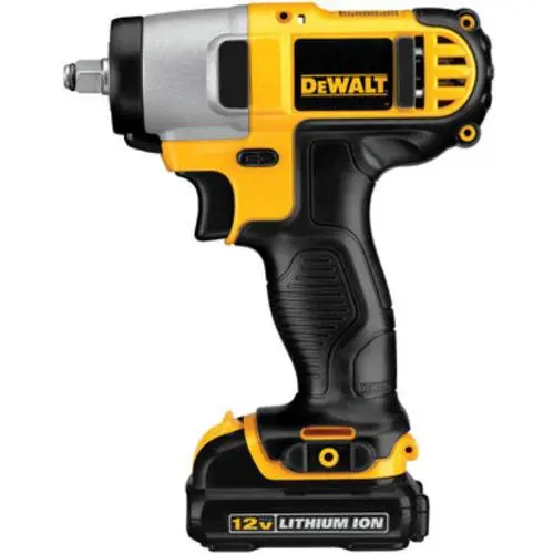 Dewalt DCF813S2 Max Cordless Impact Wrench Kit - 12 Volt