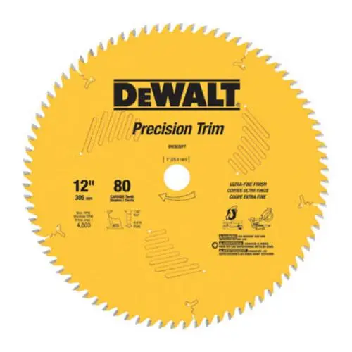 Dewalt DW3232PT Precision Trim Crosscutting Saw Blade