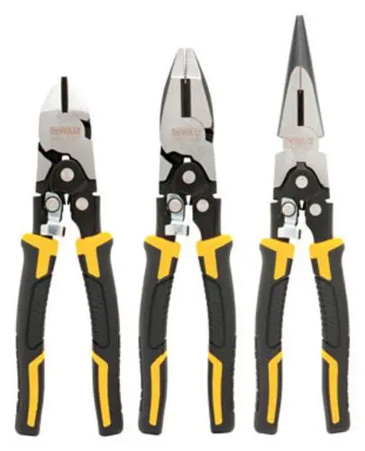 DeWalt DWHT70485 3 Piece Compound Pliers Set