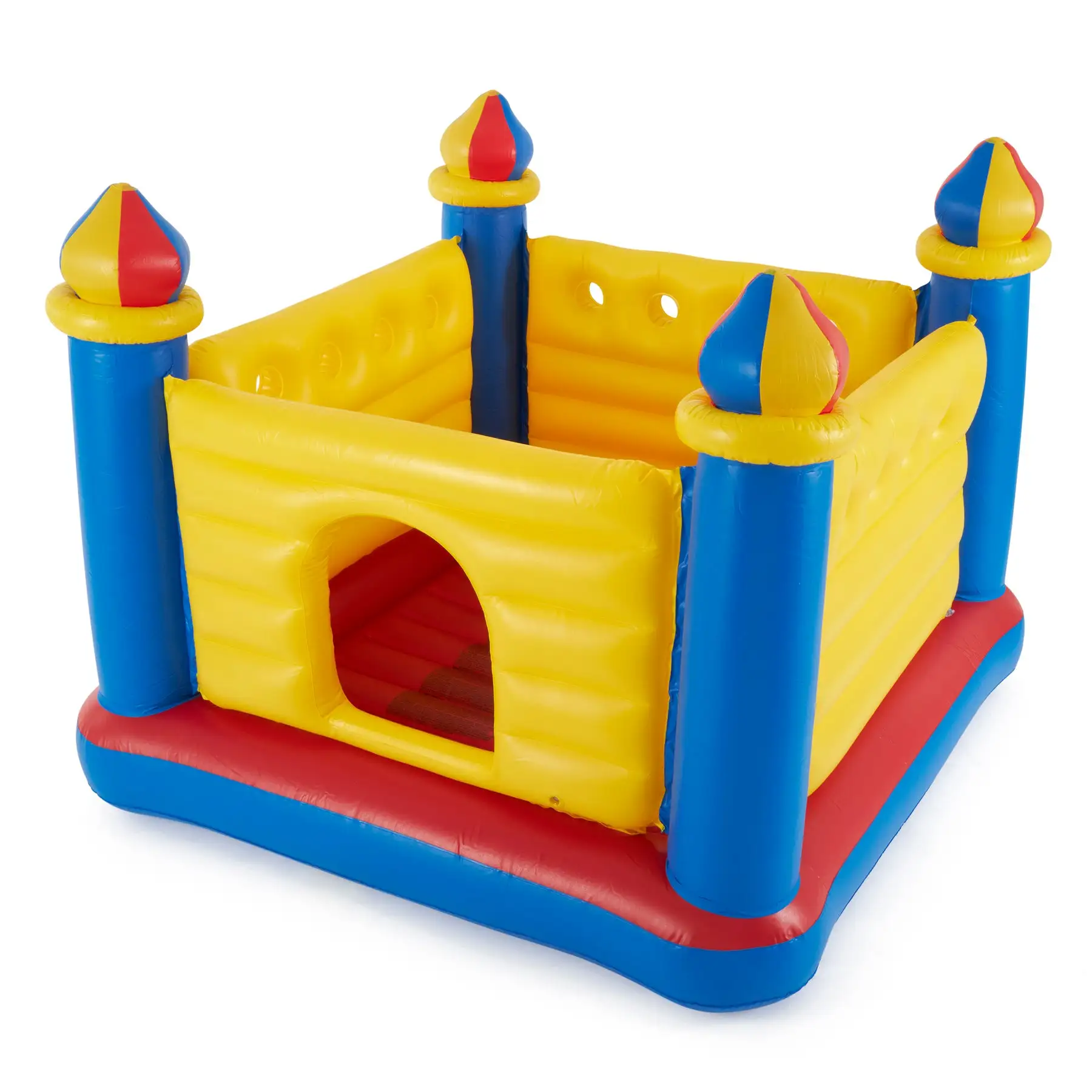 Intex Inflatable Colorful Jump-O-Lene Castle Bounce House, for 2 Kids Ages 3-6