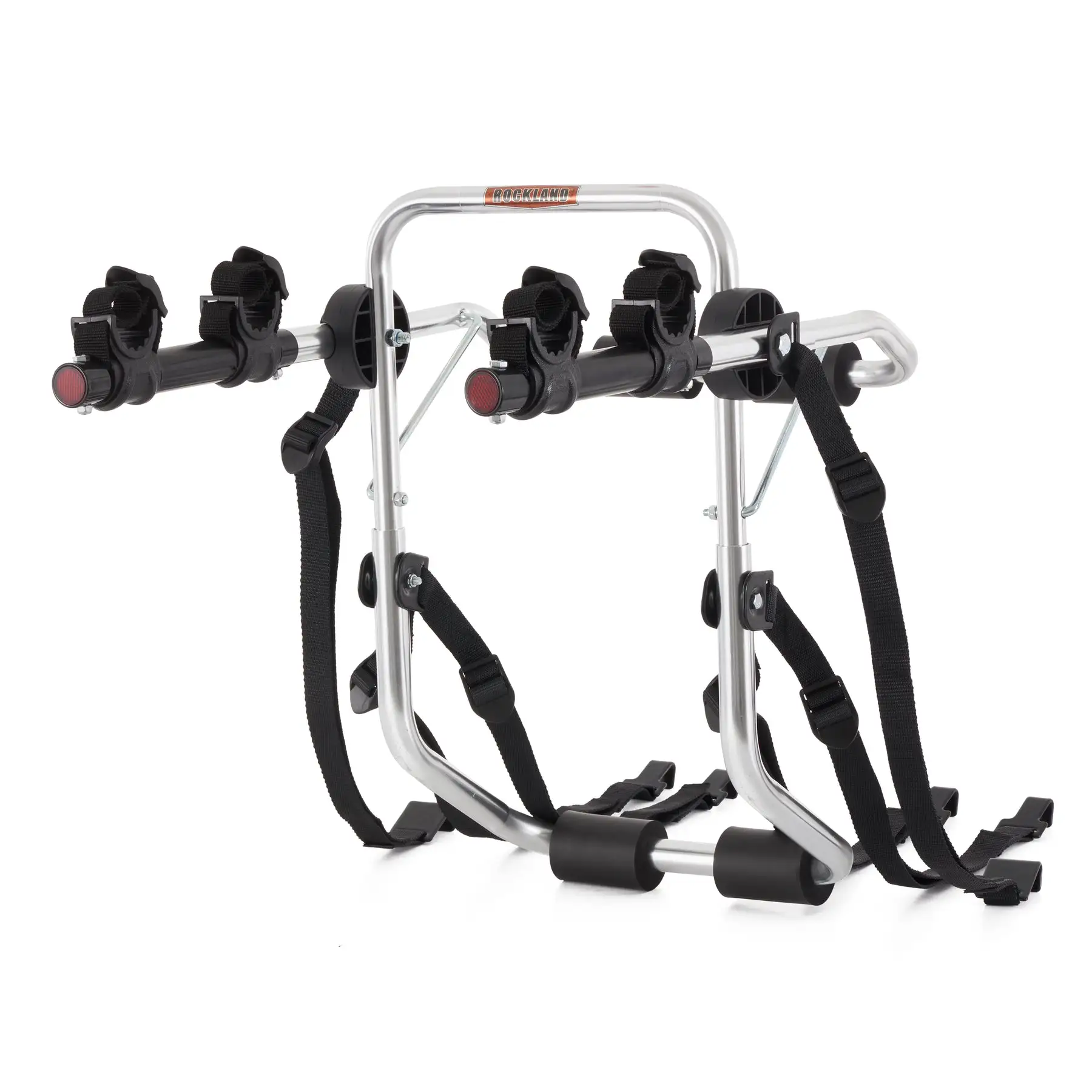 Rockland Trunk Mounted Bicycle Rack Carrier for Cars with Pads, Holds 2 Bikes