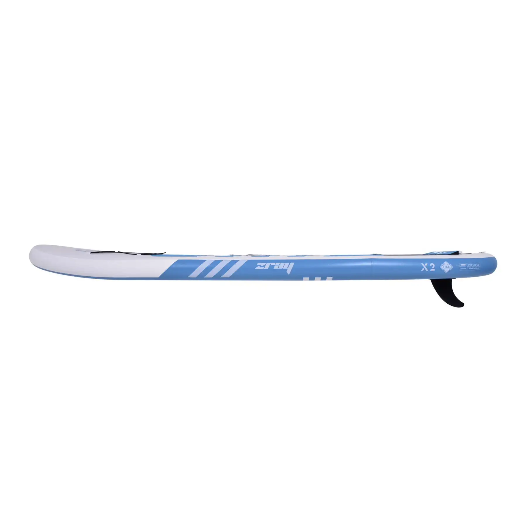 Zray 10'10" X-Rider Deluxe X2 Inflatable SUP All Around Paddle Board Kit, Blue - Image 4